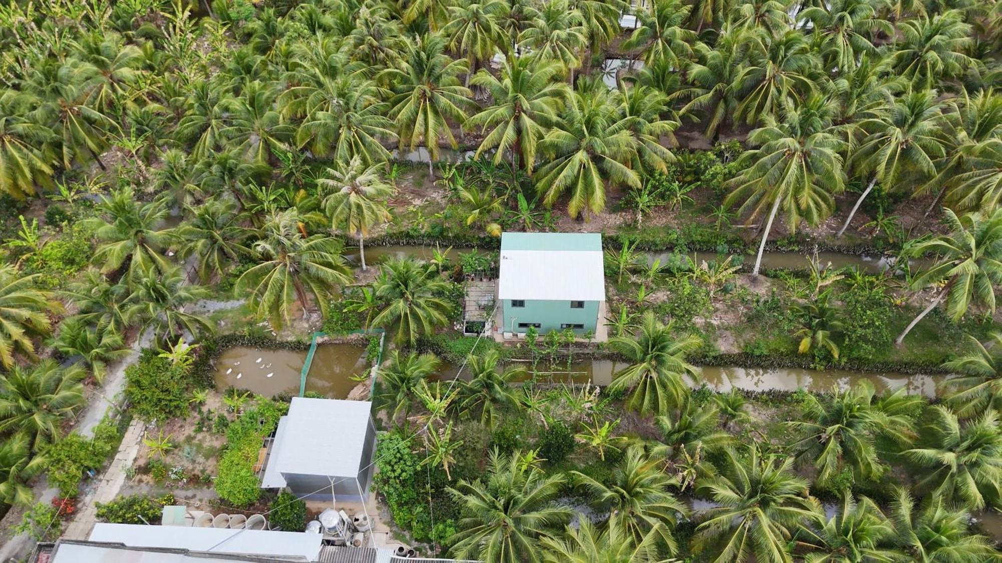 Coco Happy Farm Villa Ben Tre Exteriör bild